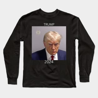 Mugshot trump Long Sleeve T-Shirt